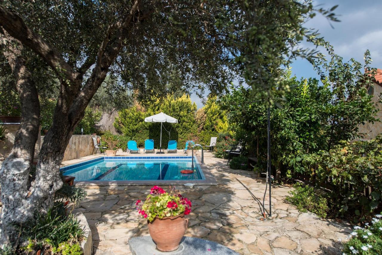 Villa Toula With Pool Nr Armeni Crete Makhairoí Eksteriør bilde