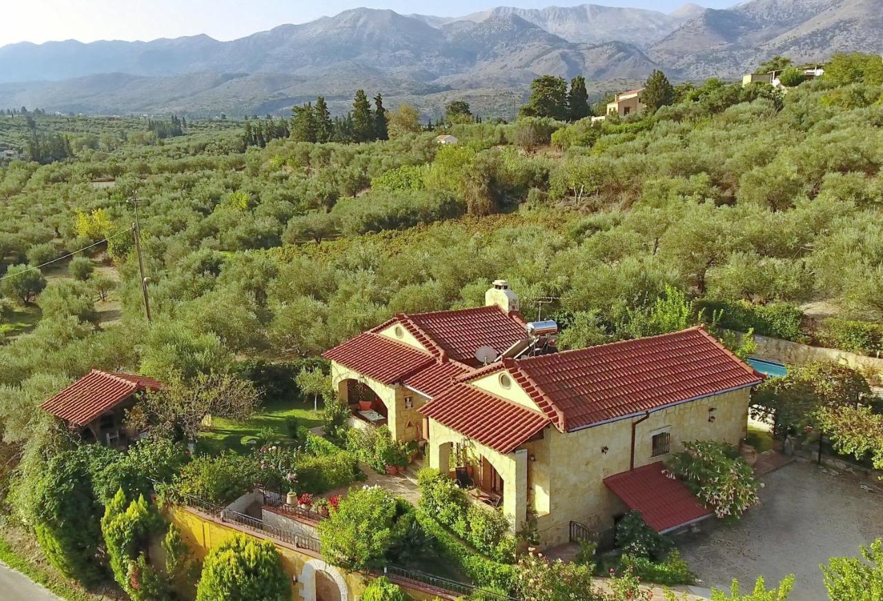 Villa Toula With Pool Nr Armeni Crete Makhairoí Eksteriør bilde