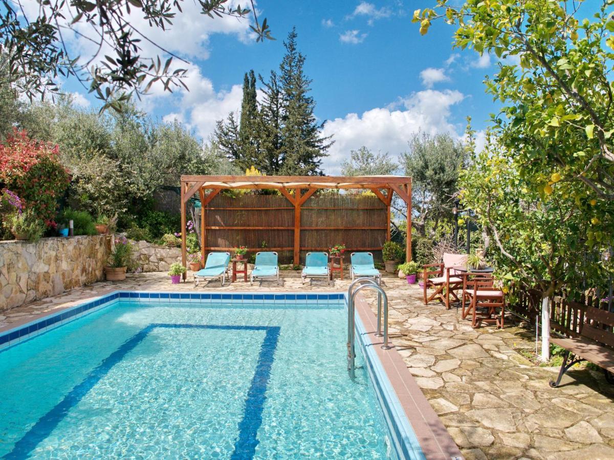 Villa Toula With Pool Nr Armeni Crete Makhairoí Eksteriør bilde